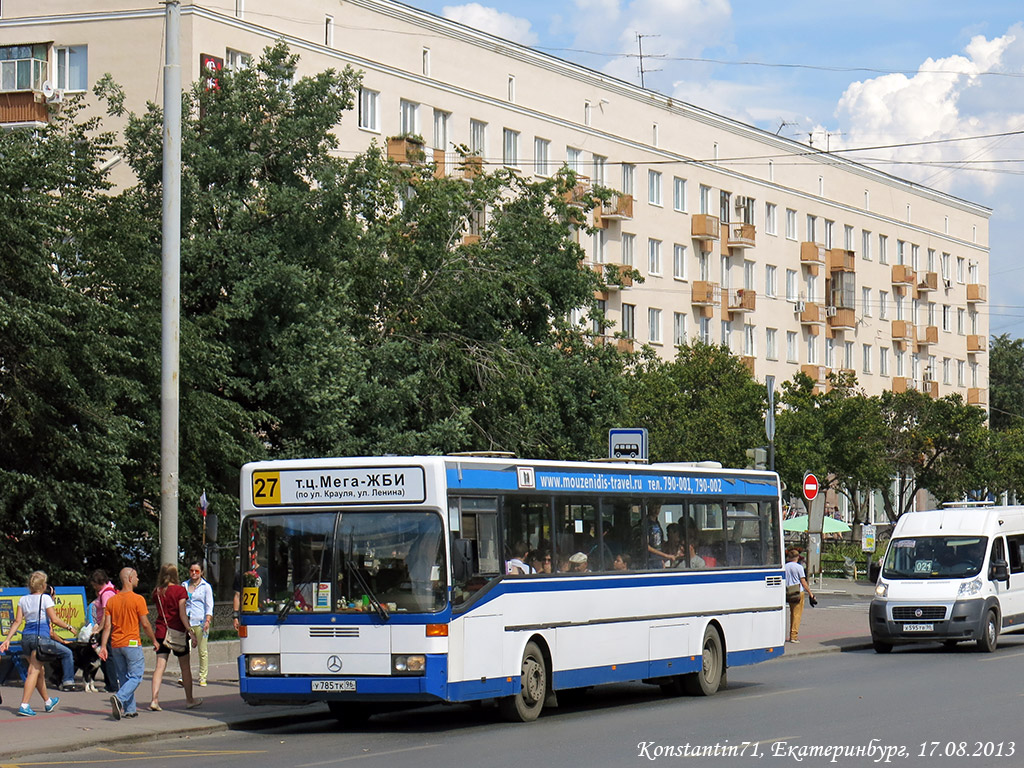 Obwód swierdłowski, Mercedes-Benz O405 Nr У 785 ТК 96