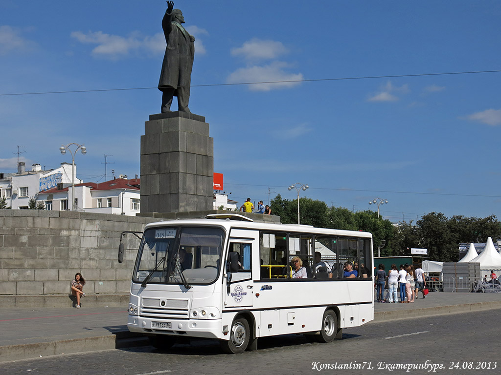 Свердловская область, ПАЗ-320402-05 № У 791 СС 96