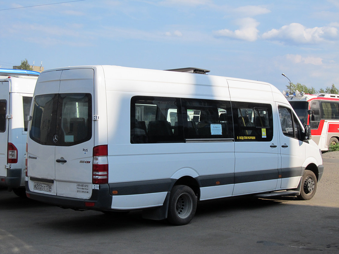 Санкт-Петербург, Луидор-22360C (MB Sprinter) № В 202 ОТ 178