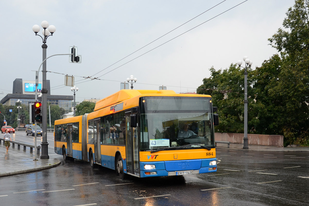 Литва, MAN A23 NG313 CNG № 884