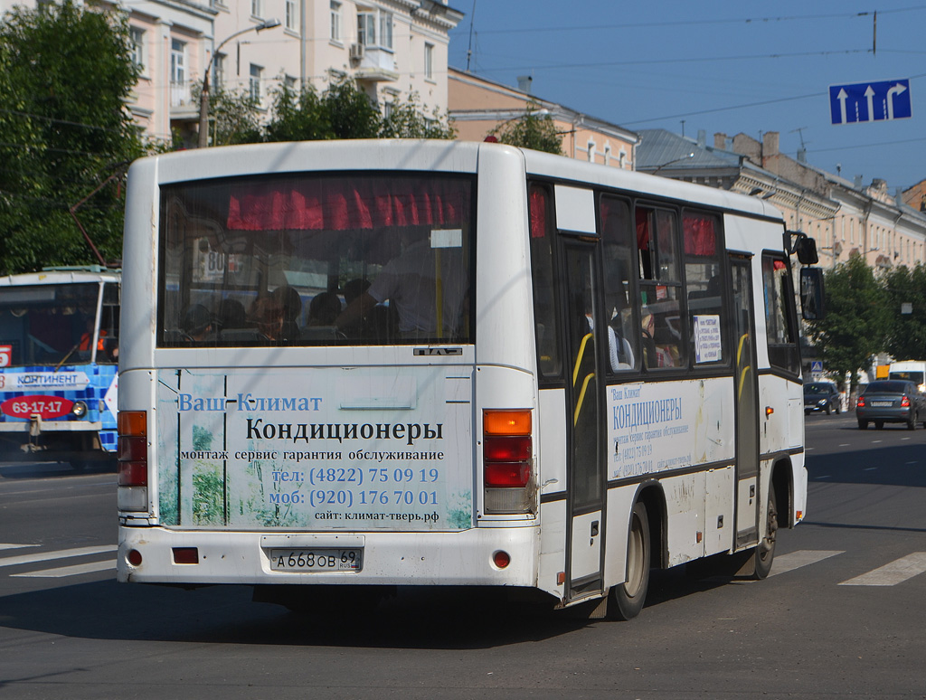 Тверская область, ПАЗ-320402-03 № А 668 ОВ 69