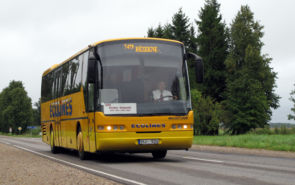 Латвия, Neoplan N316K Euroliner № 134