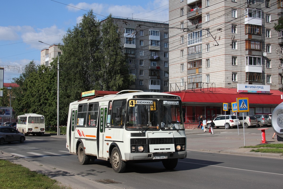 Томская область, ПАЗ-32054 № Е 715 ХК 70