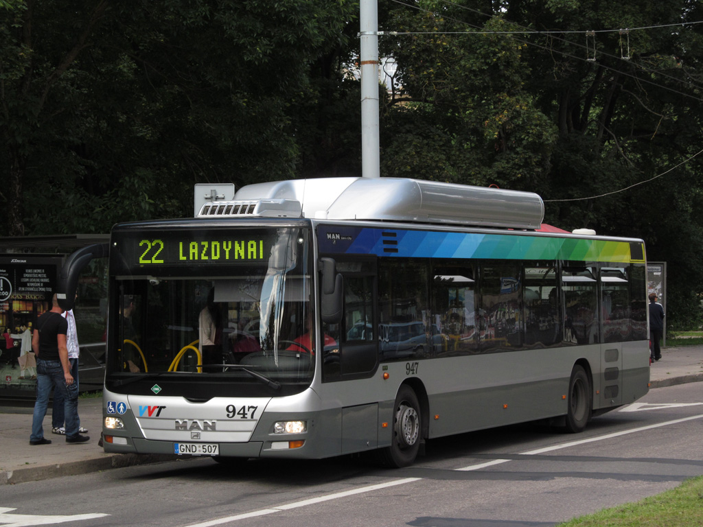 Литва, MAN A21 Lion's City NL273 CNG № 947