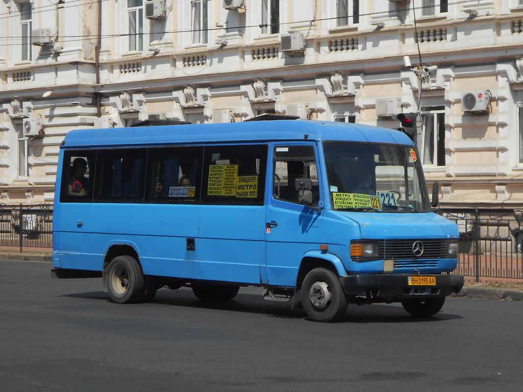 Одесская область, Mercedes-Benz T2 709D № BH 0195 AA