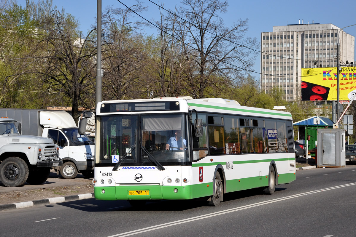 Москва, ЛиАЗ-5292.21 № 02412