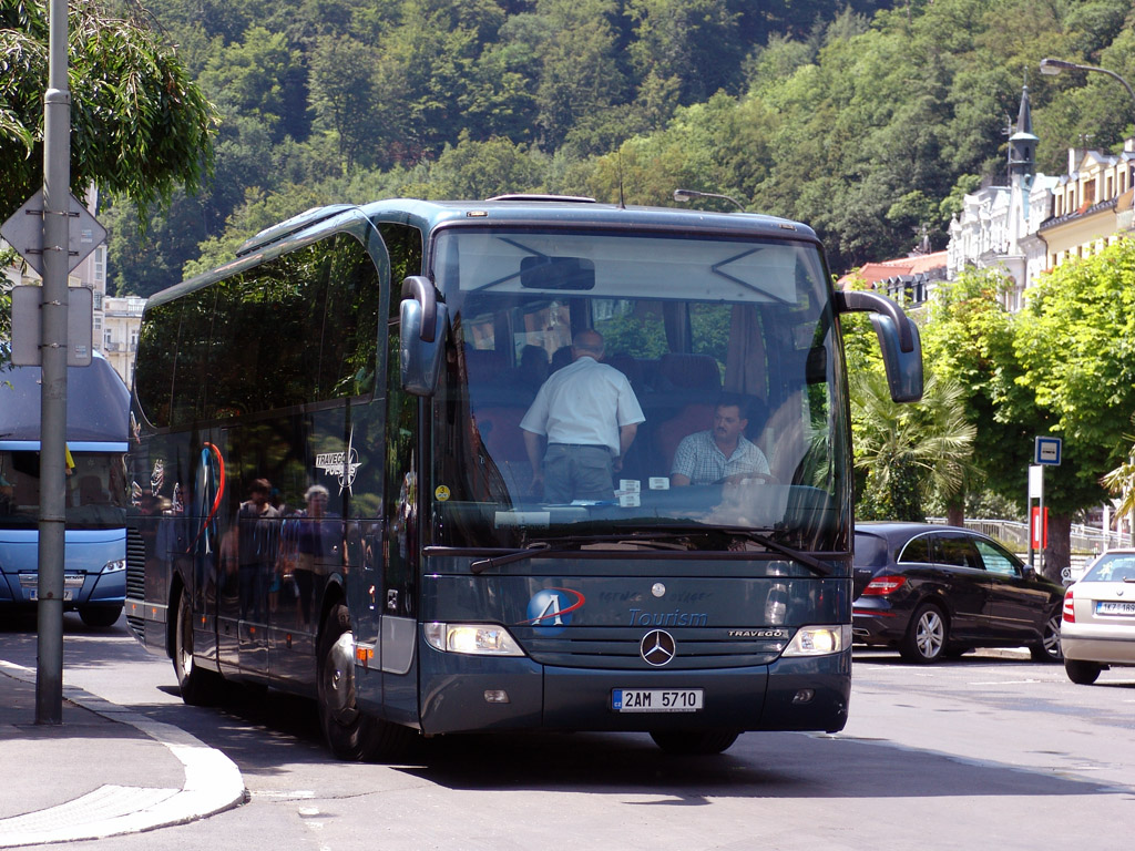Чехия, Mercedes-Benz O580-15RHD Travego № 2AM 5710