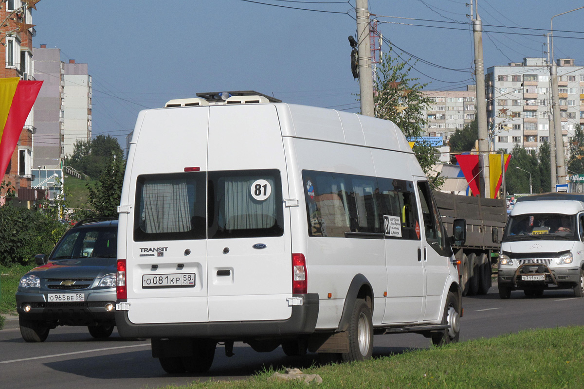 Пензенская область, Промтех-224326 (Ford Transit) № О 081 КР 58