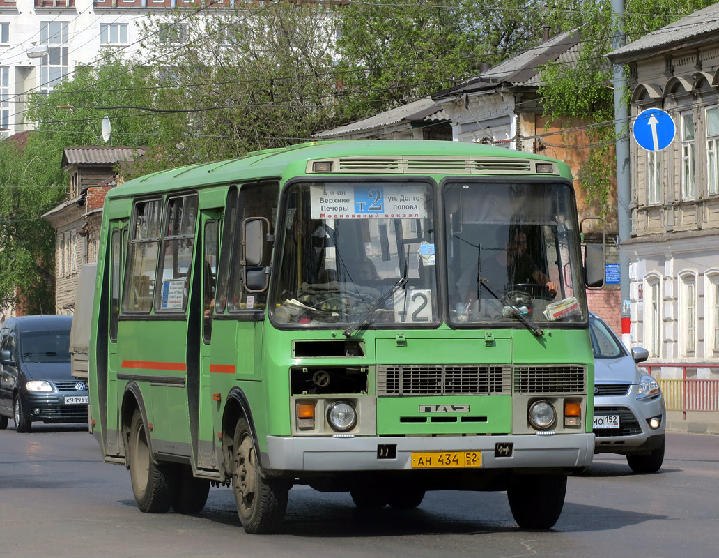 Нижегородская область, ПАЗ-32054 № АН 434 52