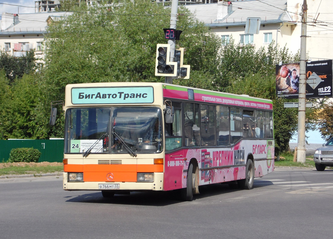 Vladimir region, Mercedes-Benz O405N2 # В 766 МТ 33