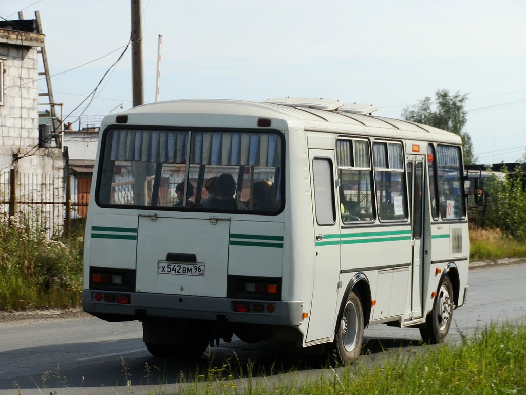 Свердловская область, ПАЗ-32053-07 № Х 542 ВМ 96