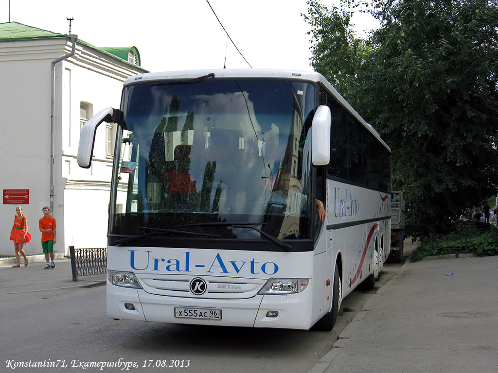 Свердловская область, Setra S317GT-HD № Х 555 АС 96 — Фото — Автобусный  транспорт