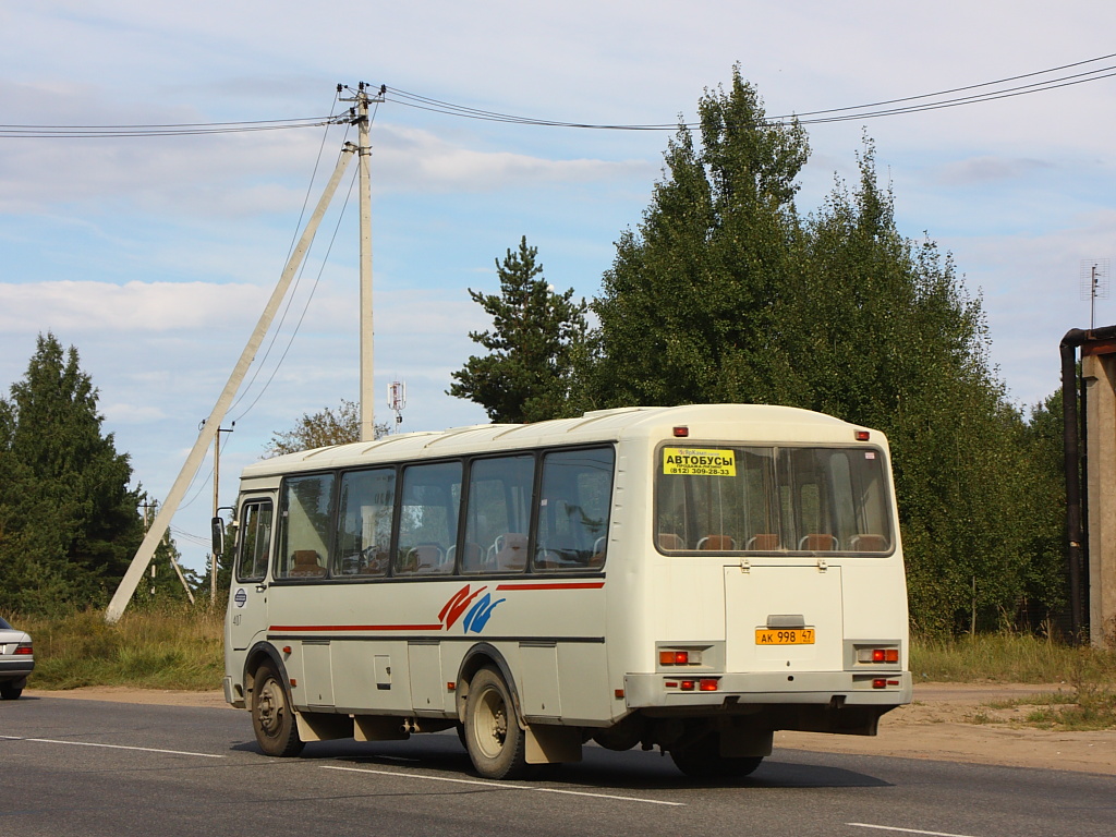 Ленинградская область, ПАЗ-4234 № 407