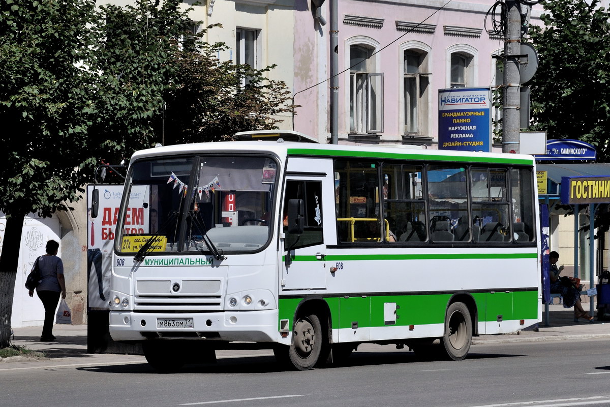 Тульская область, ПАЗ-320402-03 № 608