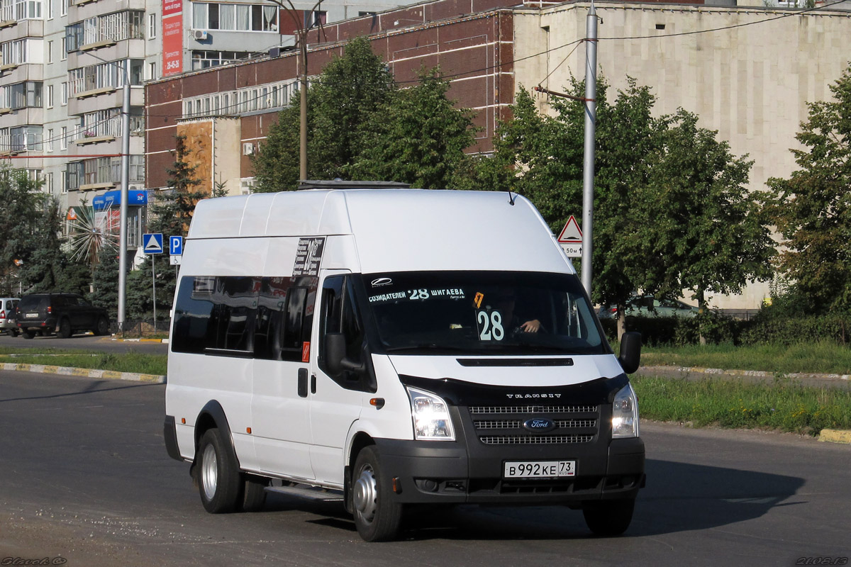 Ульяновская область, Нижегородец-222702 (Ford Transit) № В 992 КЕ 73