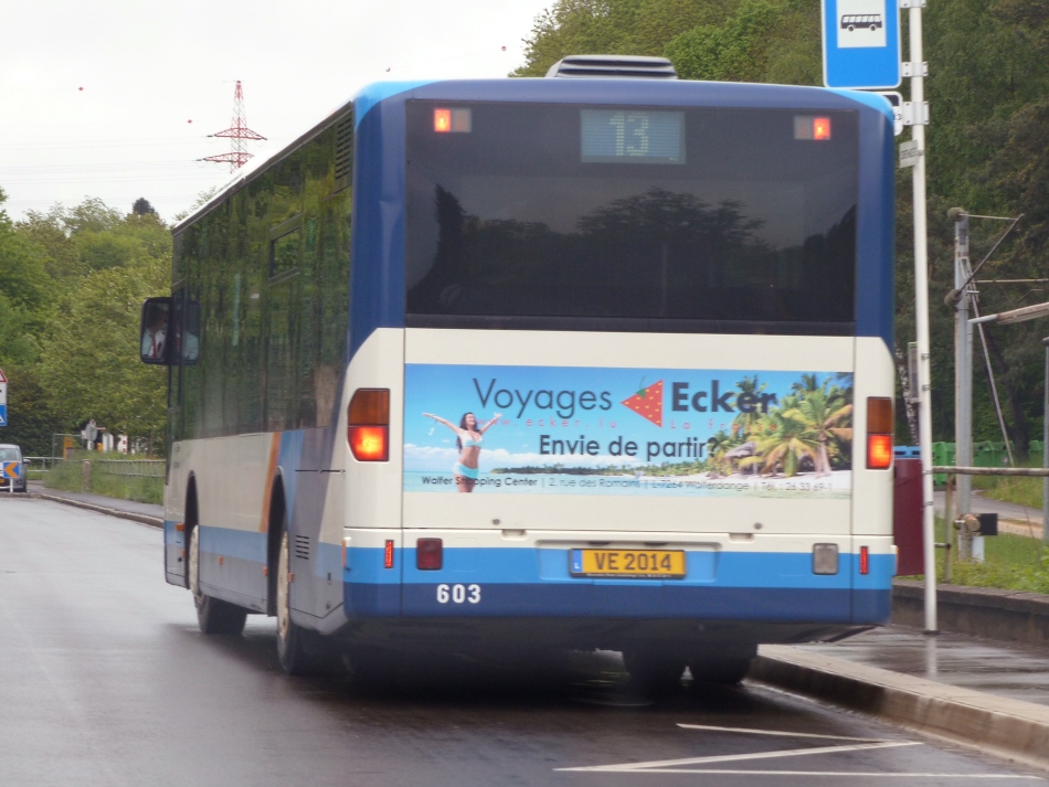 Luxembourg, Mercedes-Benz O530 Citaro # 603