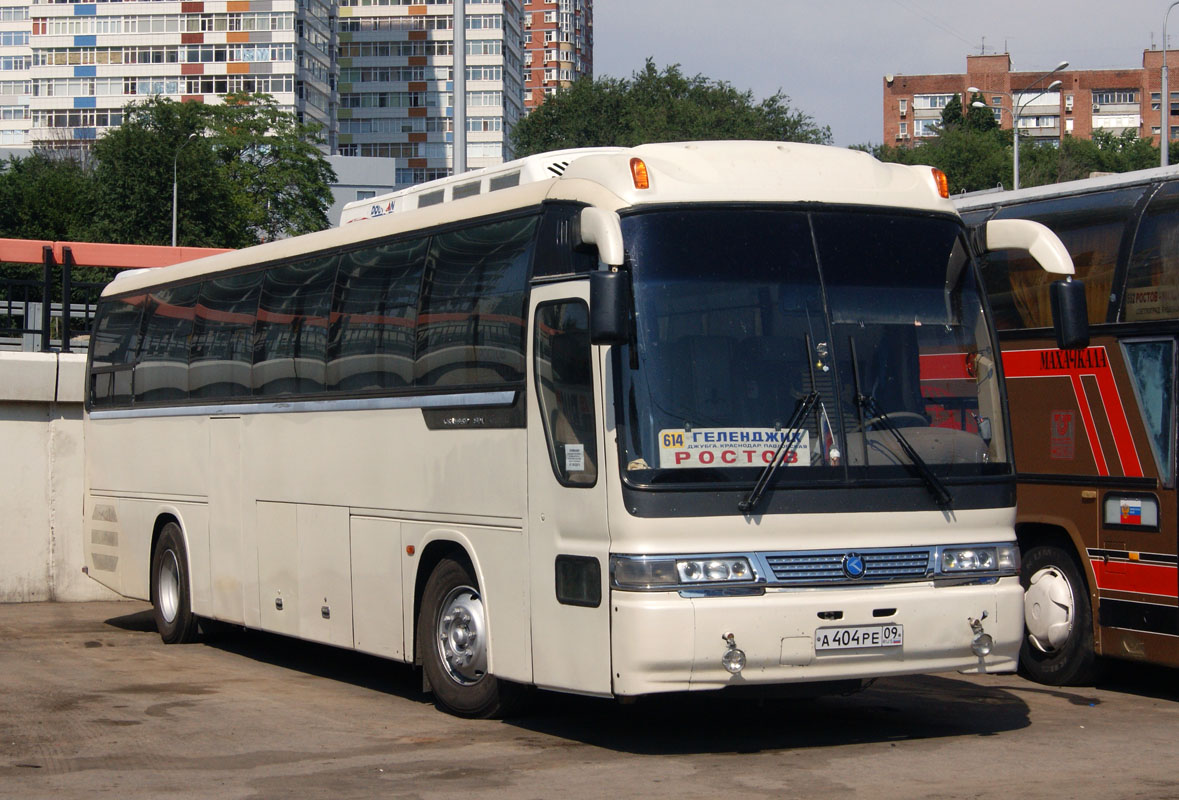 Карачаево-Черкесия, Kia Granbird SD I № А 404 РЕ 09 — Фото — Автобусный  транспорт