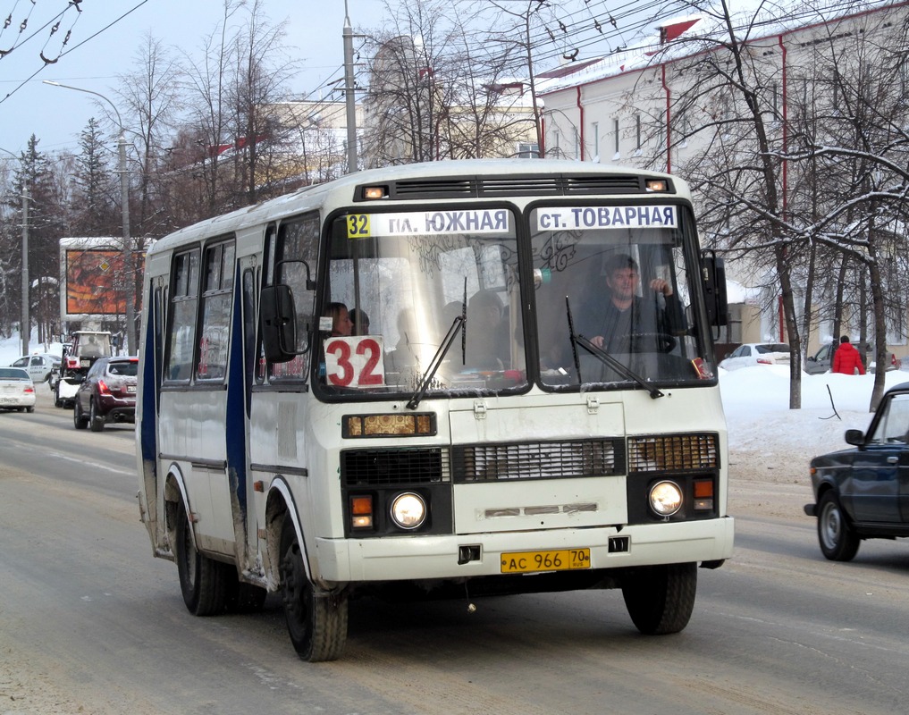 Томская область, ПАЗ-32054 № АС 966 70