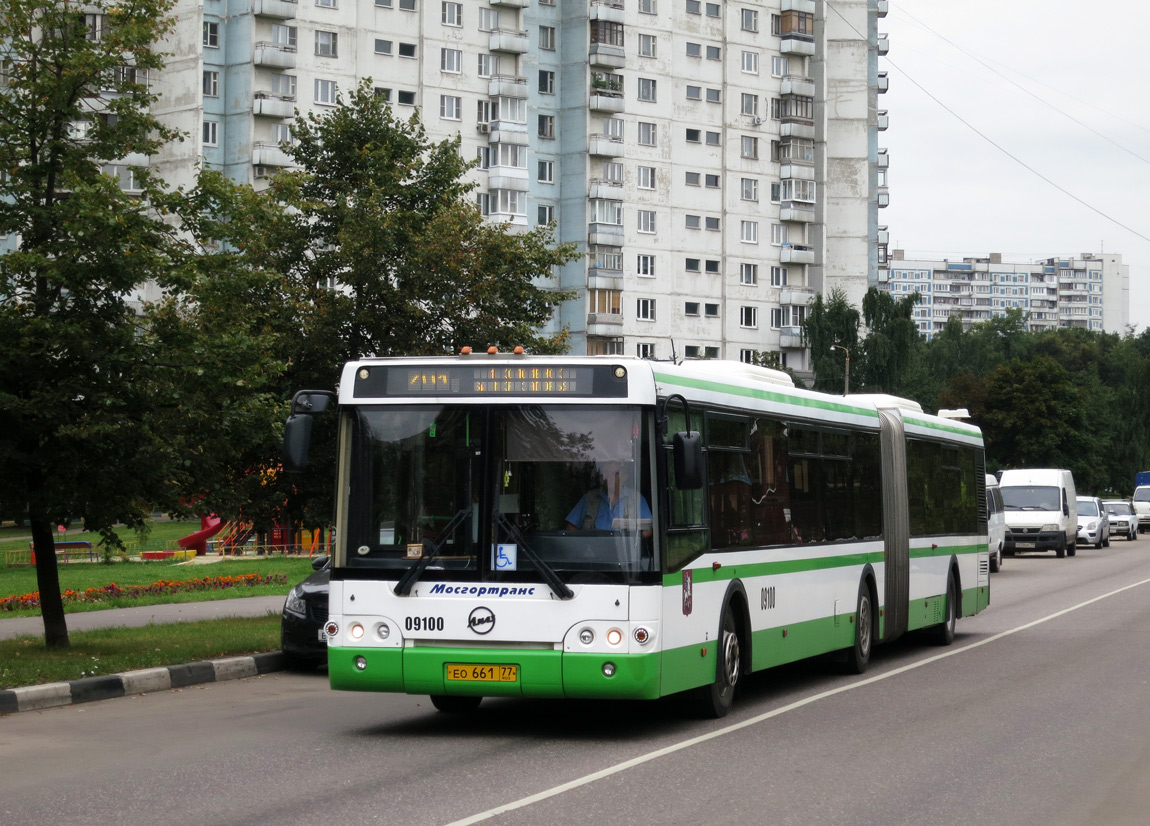 Москва, ЛиАЗ-6213.21 № 09100