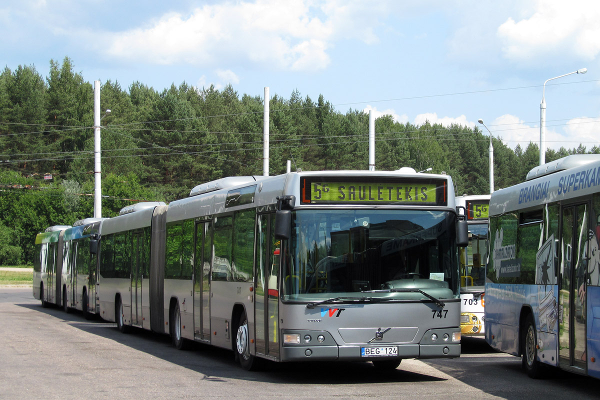 Литва, Volvo 7700A № 747