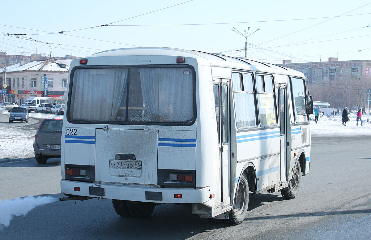 Оренбургская область, ПАЗ-32054 № 022