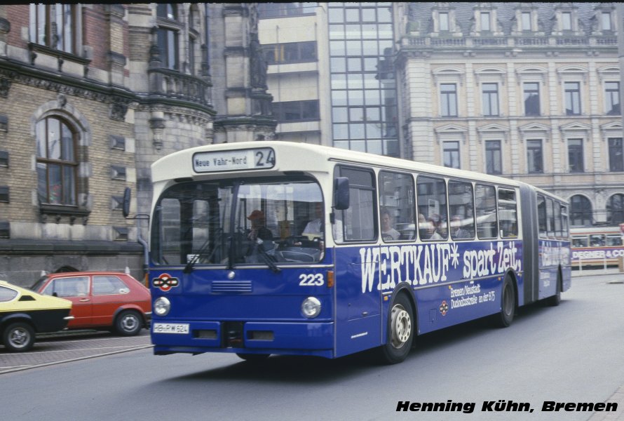 Бремен, Mercedes-Benz O305G № 223