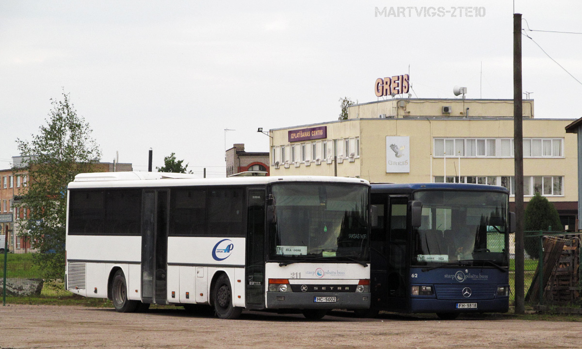 Латвия, Setra S313UL № 211