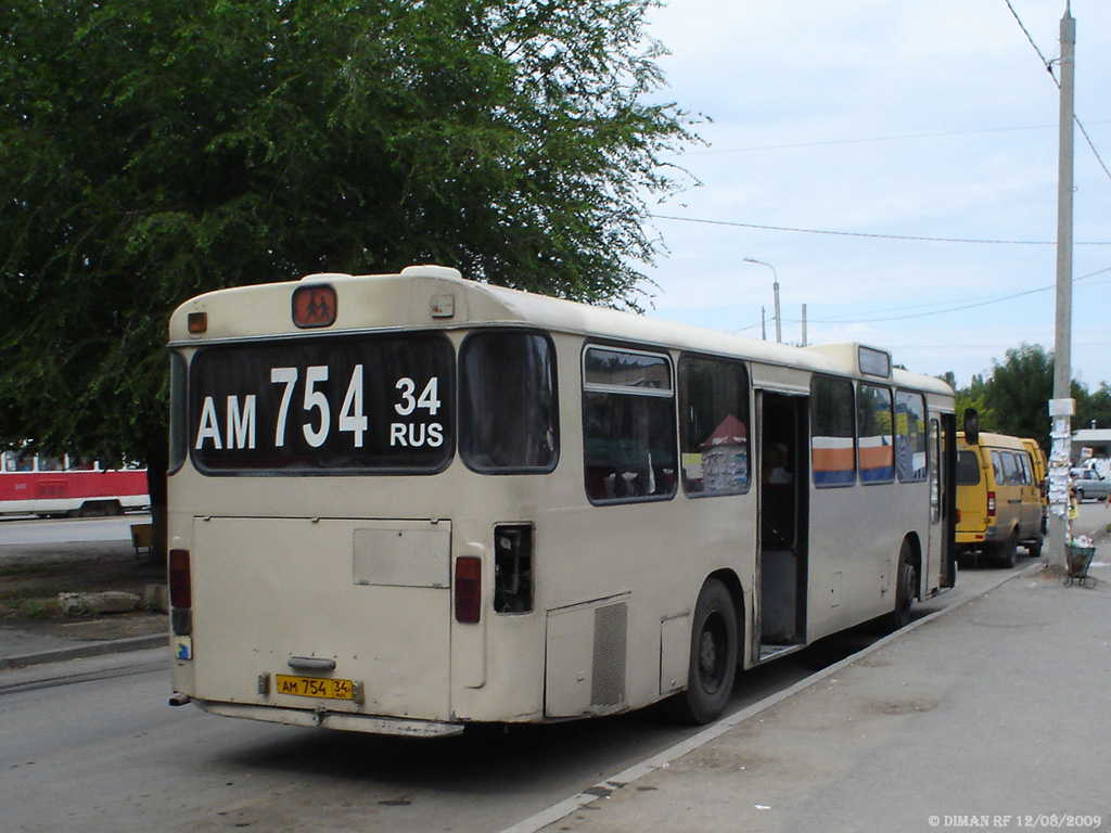 Волгоградская область, MAN 192 SL200 № АМ 754 34