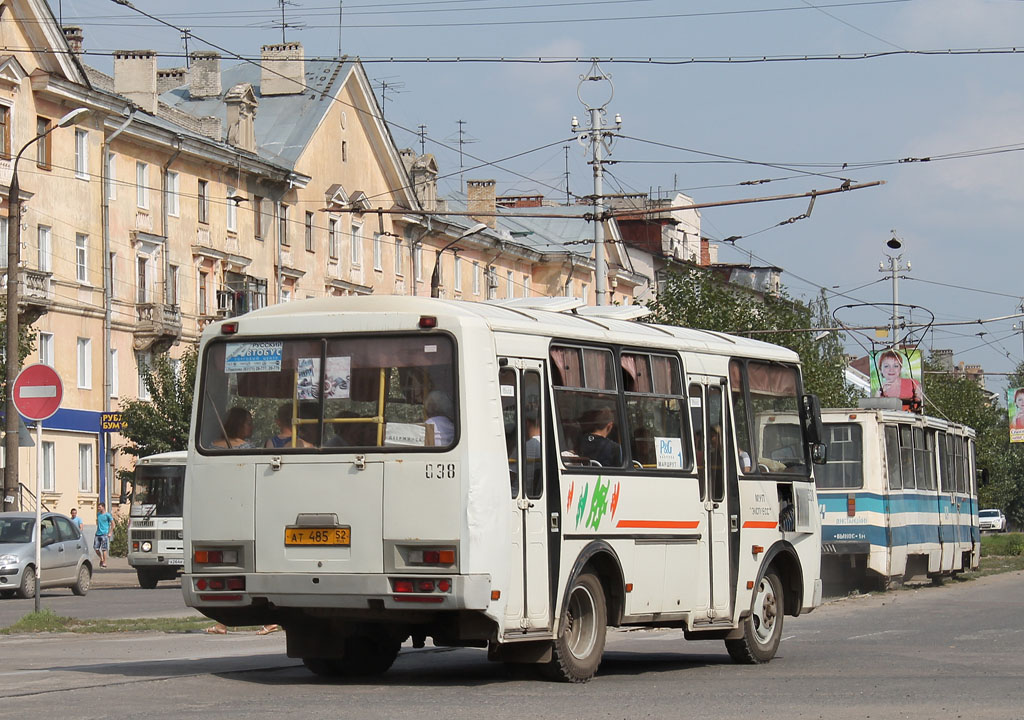 Нижегородская область, ПАЗ-32054 № 038