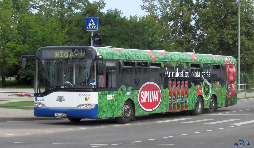 Латвия, Solaris Urbino II 15 № 65208