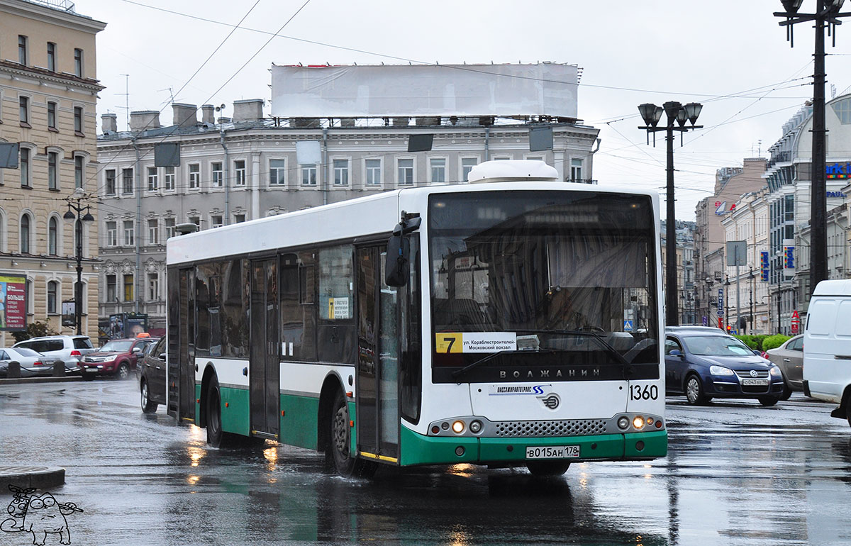 Санкт-Петербург, Волжанин-5270-20-06 "СитиРитм-12" № 1360