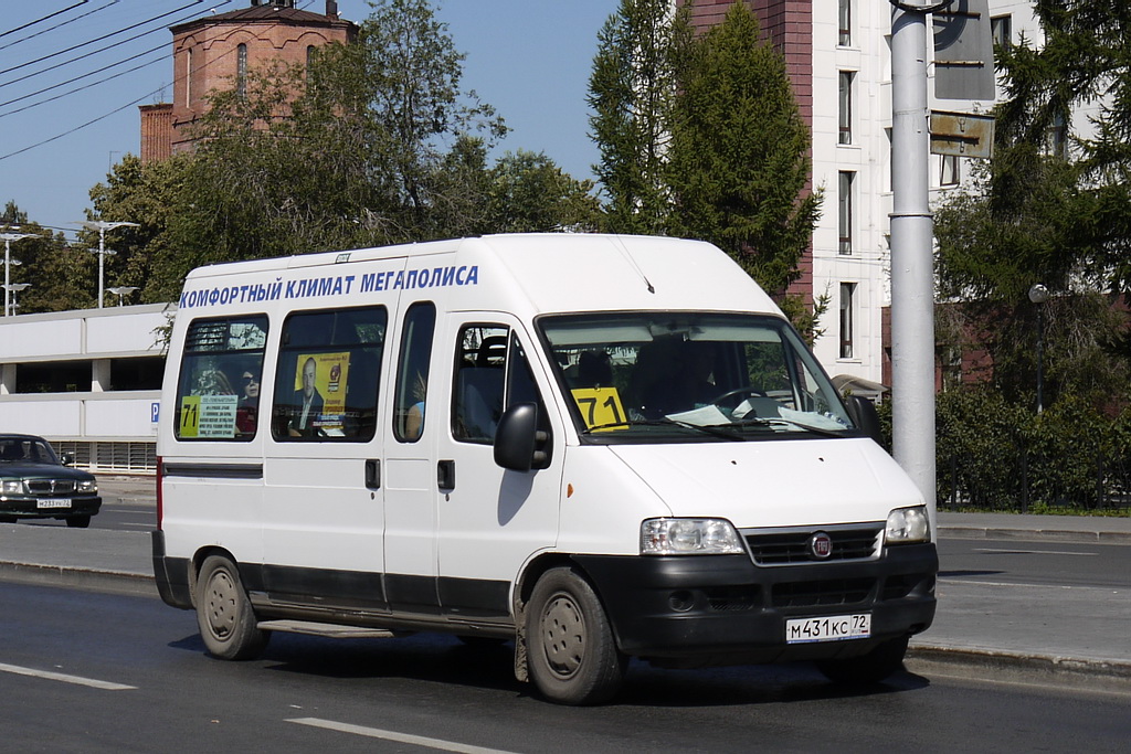 Тюменская область, FIAT Ducato 244 CSMMC, -RT № М 431 КС 72