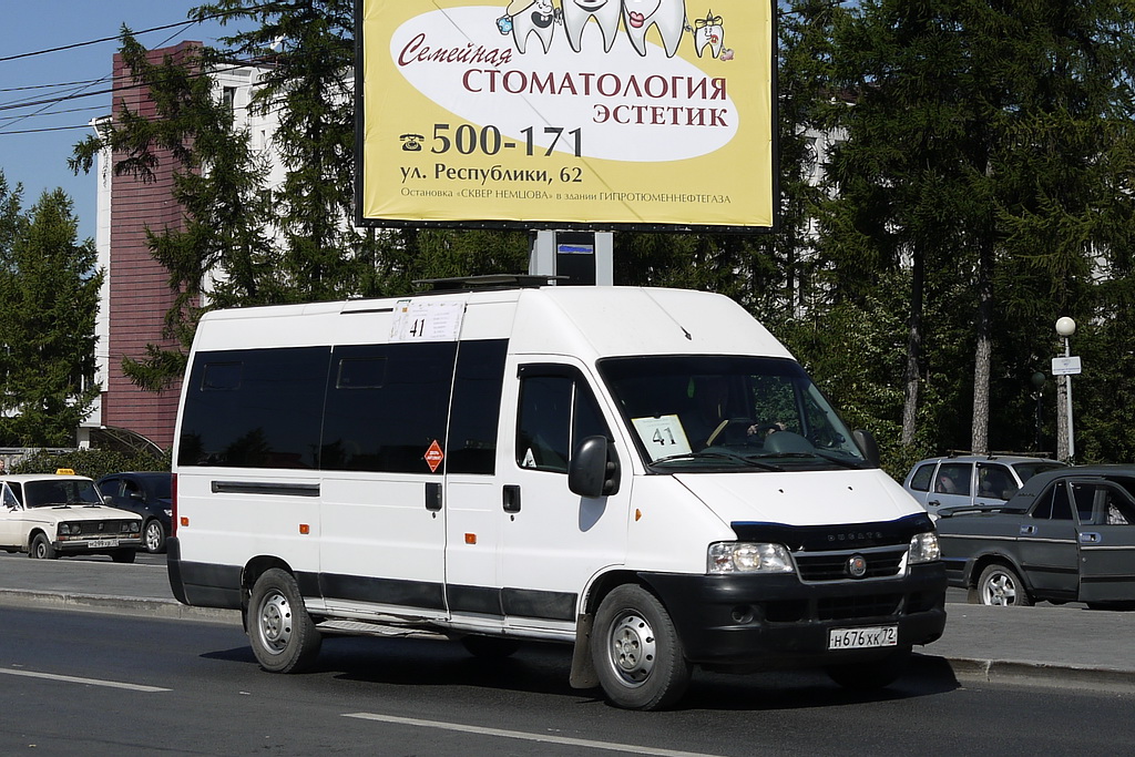 Tumen region, FIAT Ducato 244 CSMMC-RLL, -RTL № Н 676 ХК 72