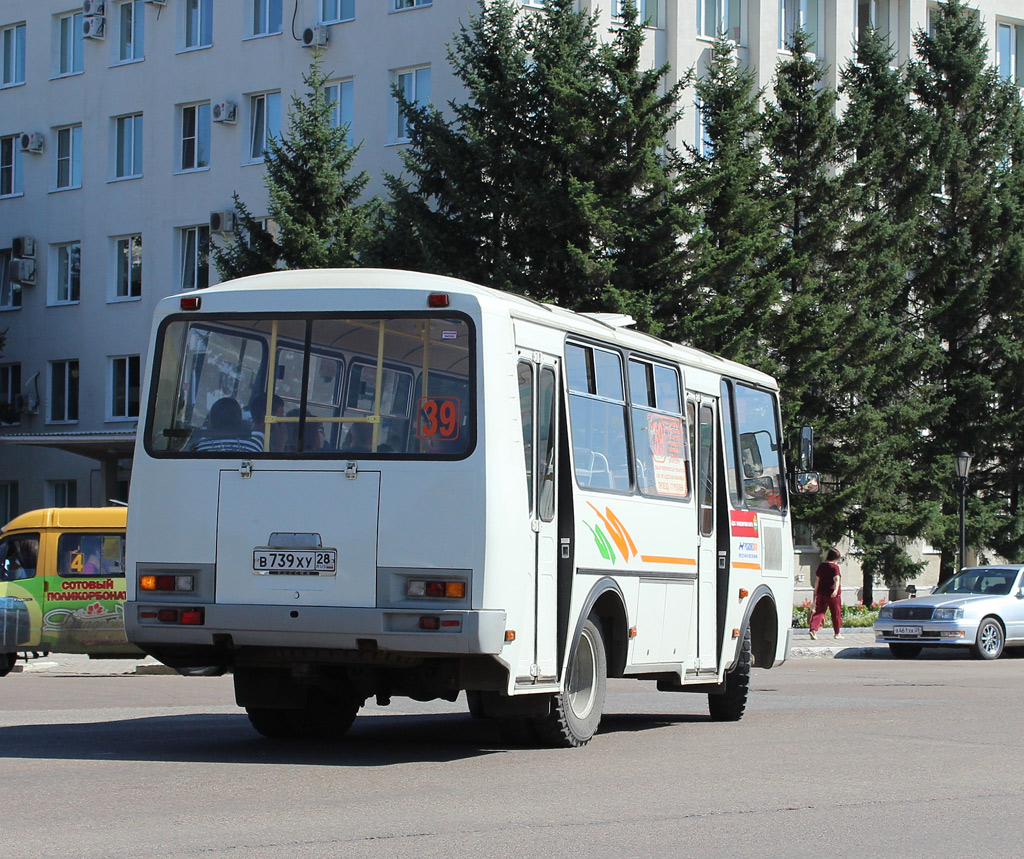 Амурская область, ПАЗ-32054 № В 739 ХУ 28