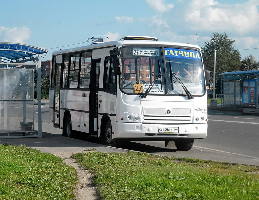 Ленинградская область, ПАЗ-320402-05 № Х 506 НО 47