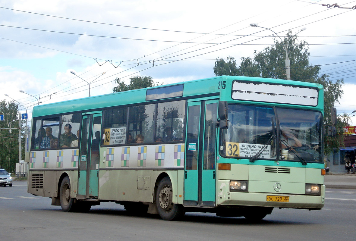 Vladimir region, Mercedes-Benz O405 # ВС 729 33