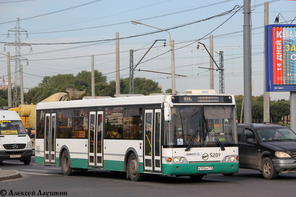 Санкт-Петербург, ЛиАЗ-5292.20 № 5209