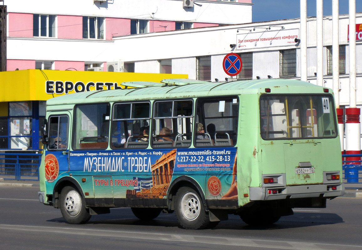 Нижегородская область, ПАЗ-32054 № Е 582 РР 152