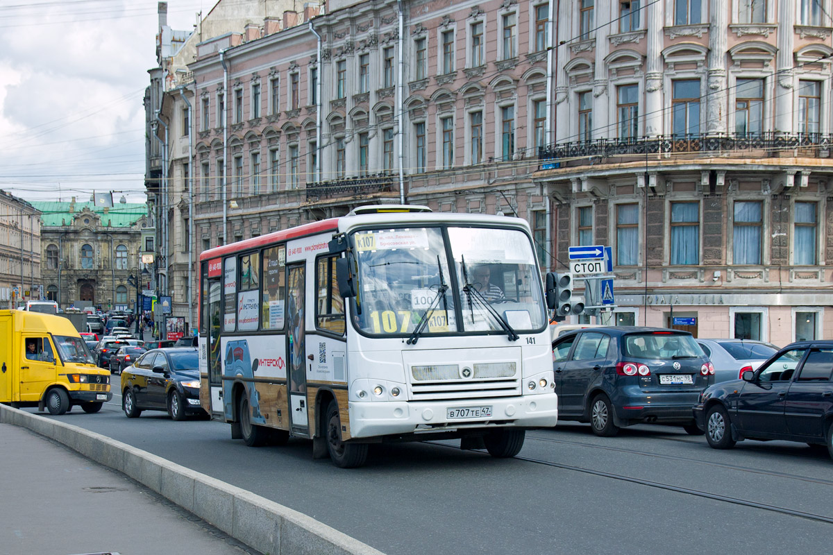 Санкт-Петербург, ПАЗ-320402-05 № 141