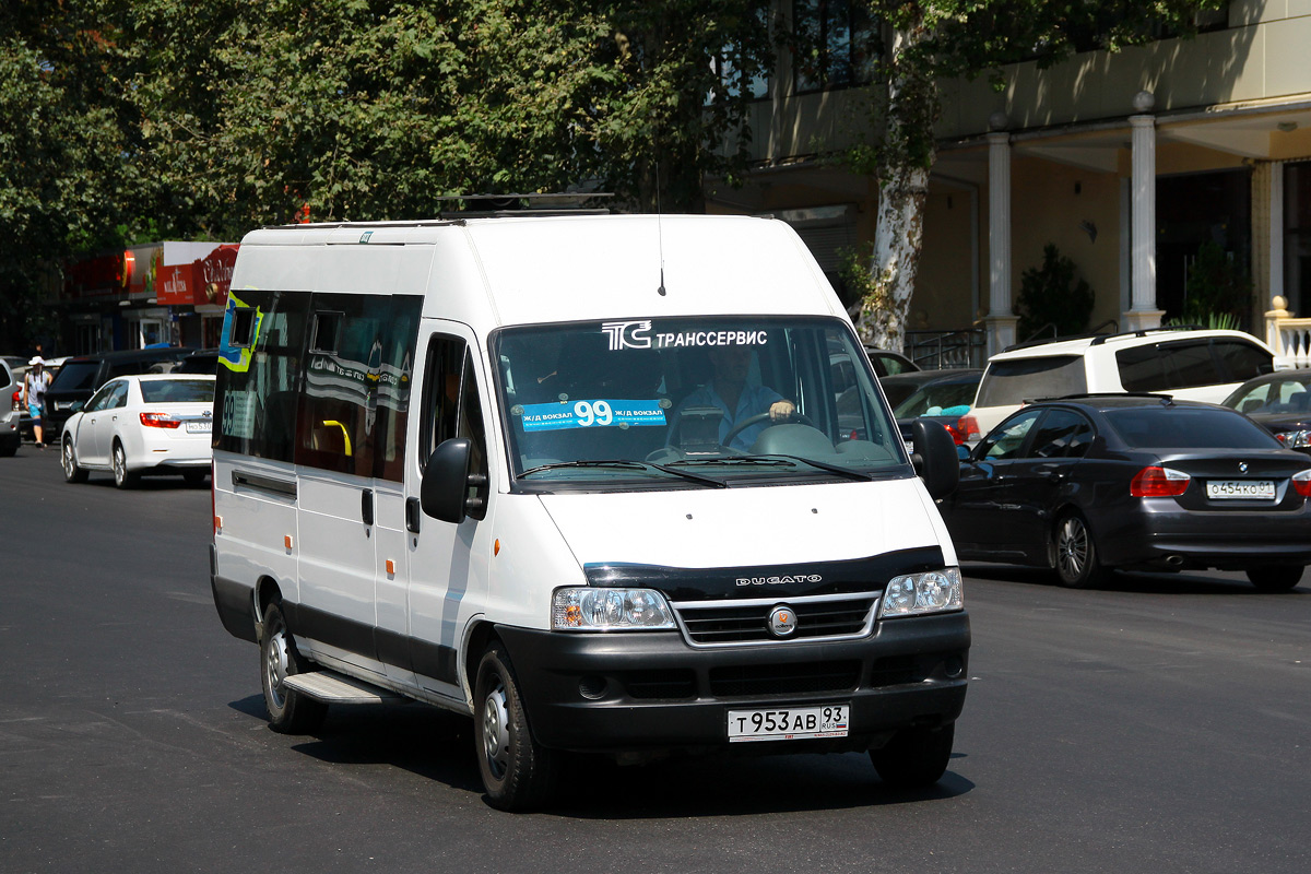 Краснодарский край, FIAT Ducato 244 CSMMC-RLL, -RTL № Т 953 АВ 93