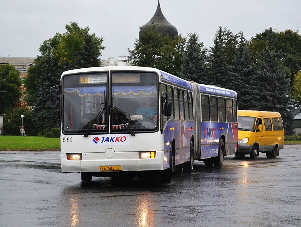 Псковская область, Mercedes-Benz O345G № 661