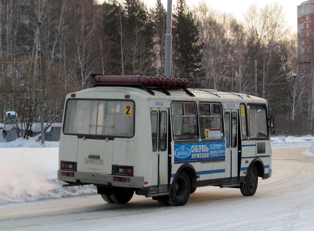 Томская область, ПАЗ-32054 № Е 948 НО 70