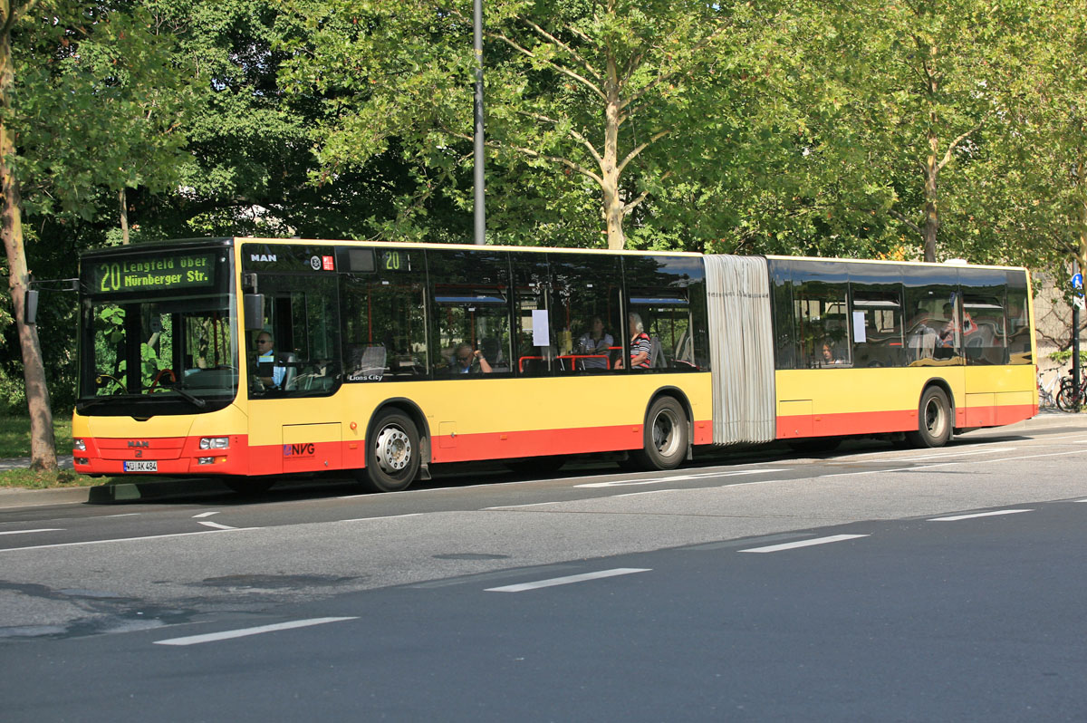 Бавария, MAN A23 Lion's City G NG313 № 484