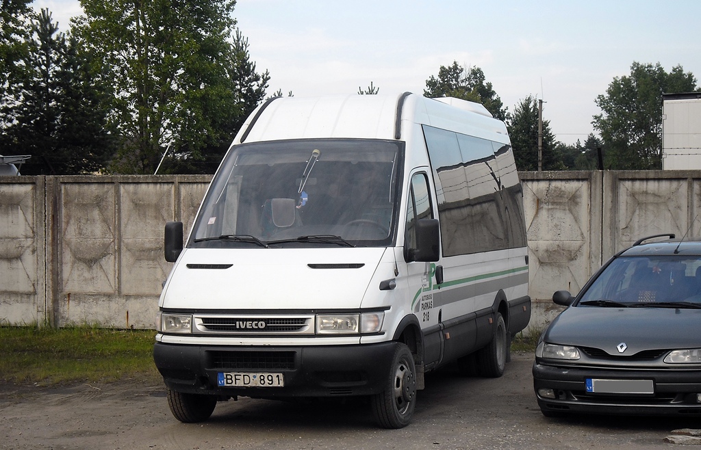 Литва, IVECO Daily 50C17V № 218