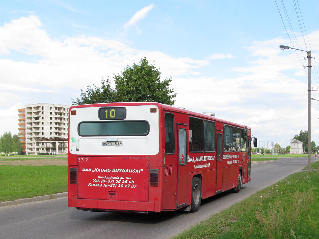 Литва, Scania CN112CLB № 222