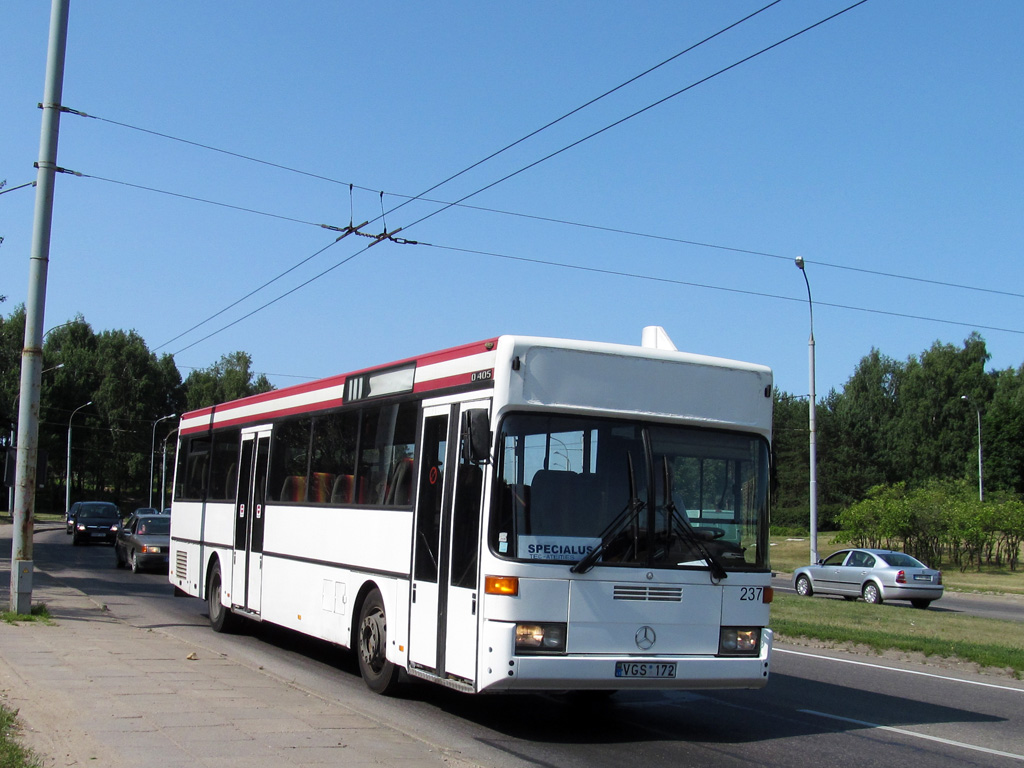 Литва, Mercedes-Benz O405 № 237