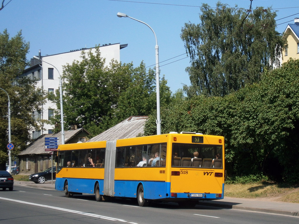 Литва, Mercedes-Benz O405G № 518