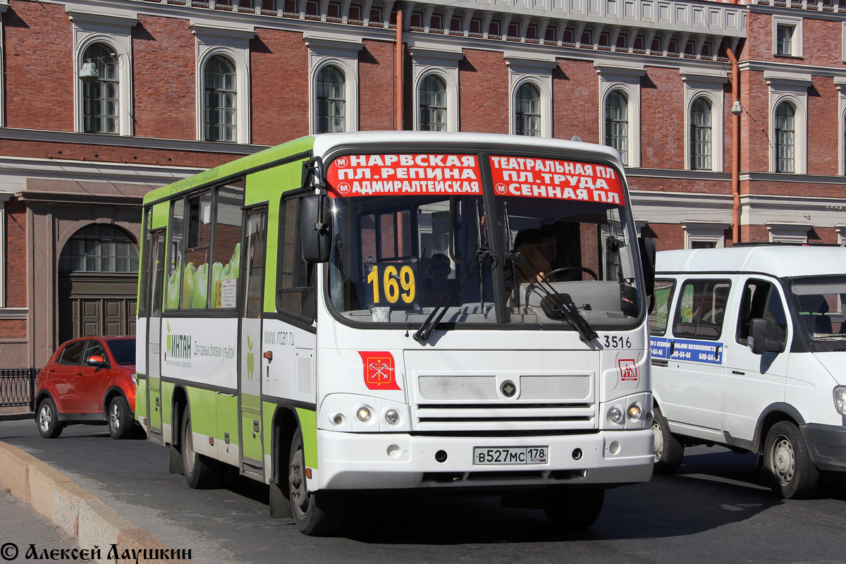 Санкт-Петербург, ПАЗ-320402-05 № n516