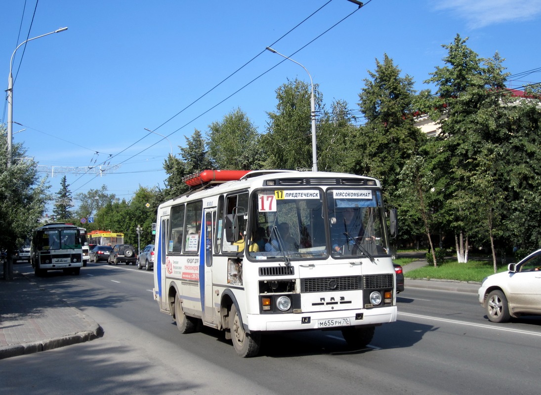 Томская область, ПАЗ-3205-110 № М 655 РН 70