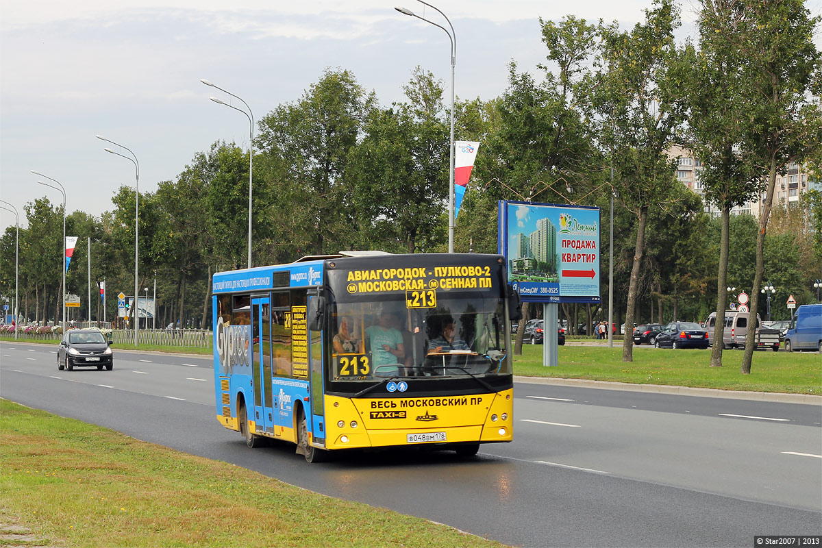 Санкт-Петербург, МАЗ-206.067 № В 048 ВМ 178